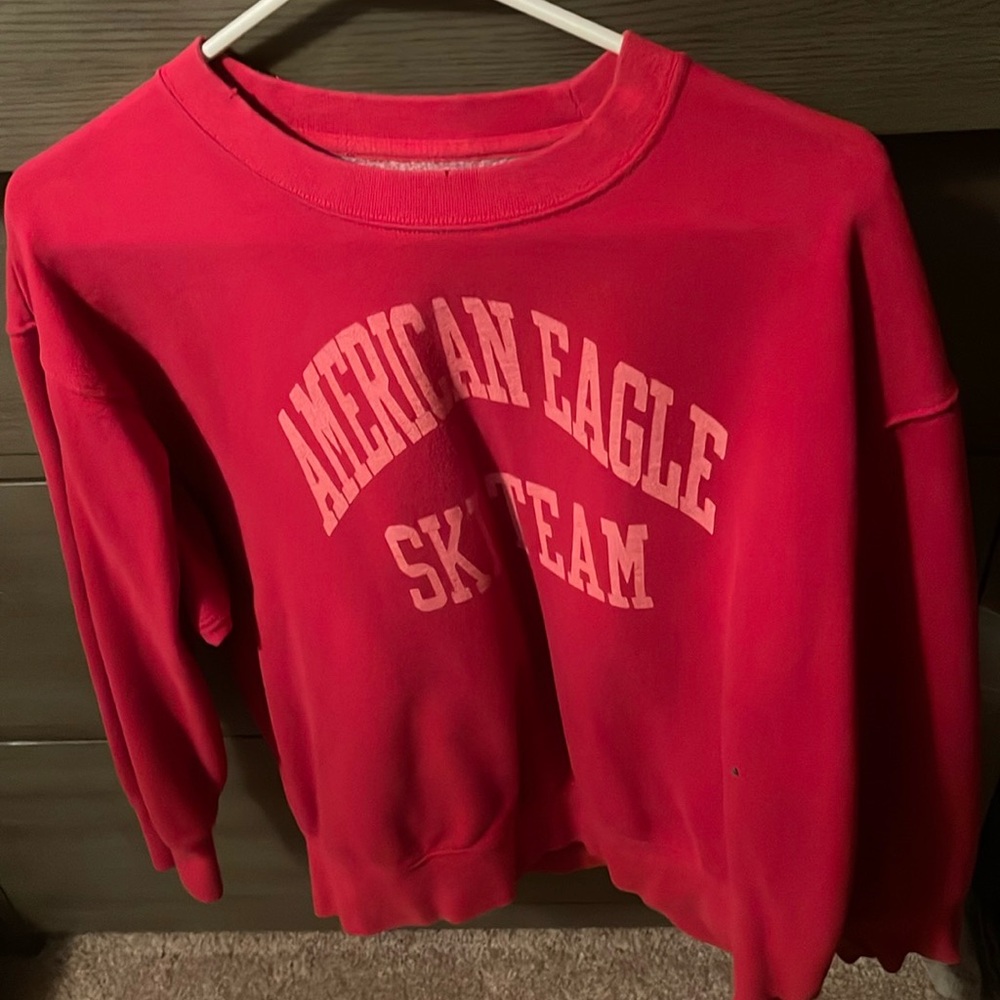 AE ski team sweatshirt